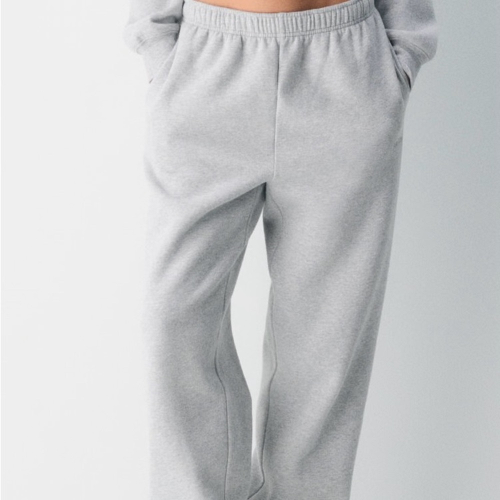 Aritzia Cozy Fleece Gray Sweatpants